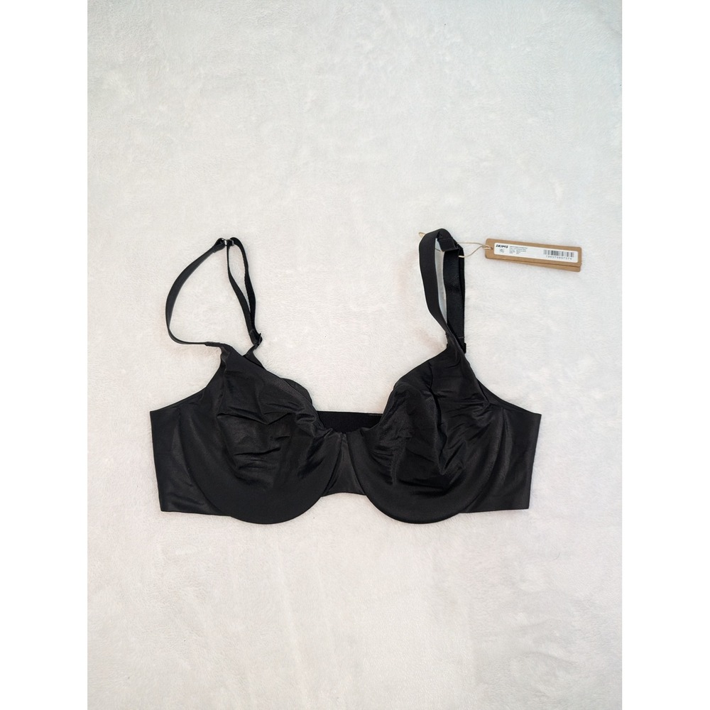 Skims‎ Smoothing Intimates Full Coverage Bra Onyx Black 34B BA-PLG-2610 NWT